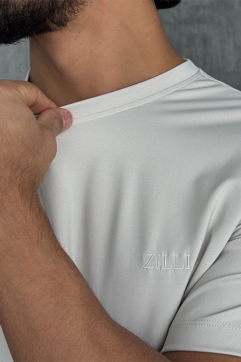 Мужская бежевая футболка Zilli   