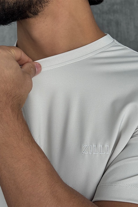 Мужская бежевая футболка Zilli