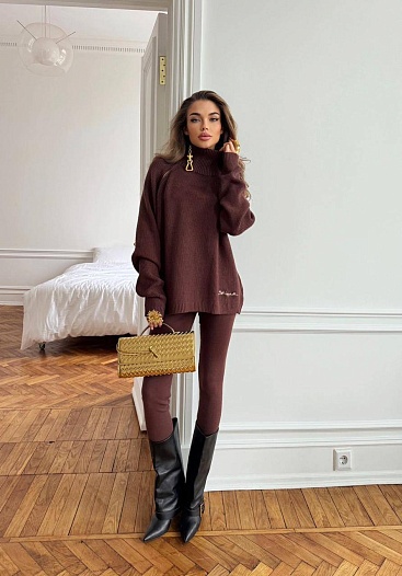 Женский костюм Schiaparelli premium - Brown   