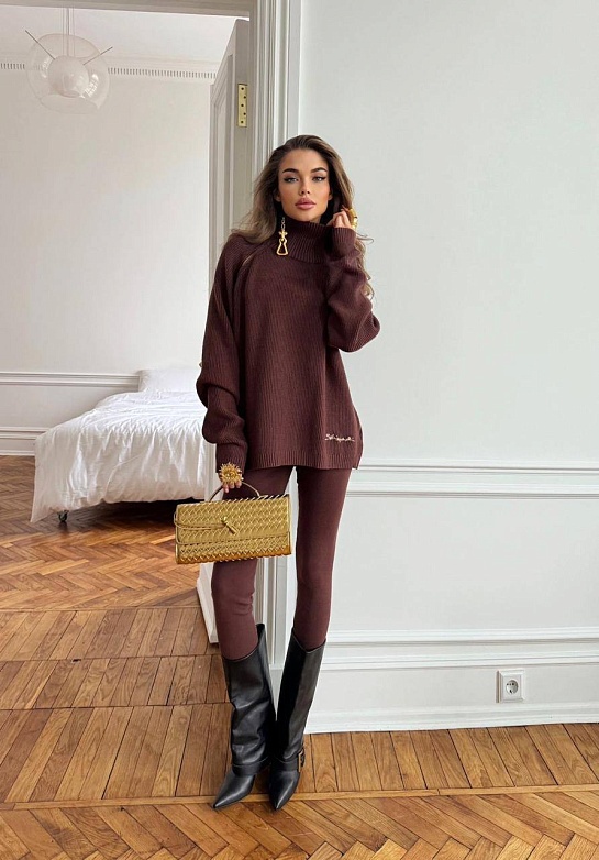 Женский костюм Schiaparelli premium - Brown