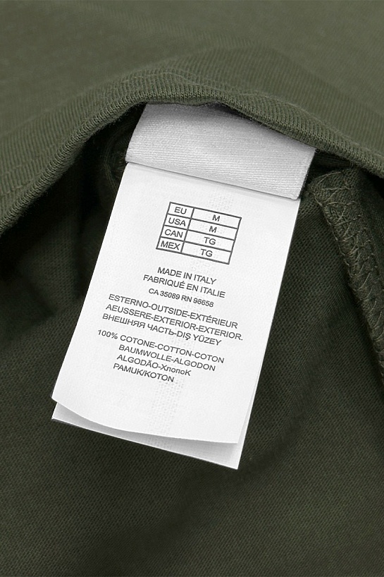 Мужская футболка Paul & Shark logo-patch - Green