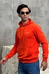 Мужское худи Tommy Hilfiger оранжевого цвета