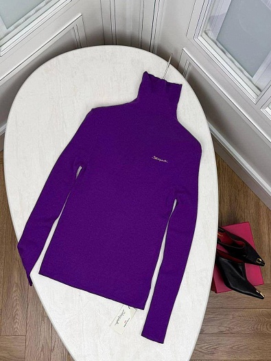 Женская водолазка Schiaparelli premium - Purple   