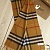 Шарф Burberry Check premium 168x30 см - Brown