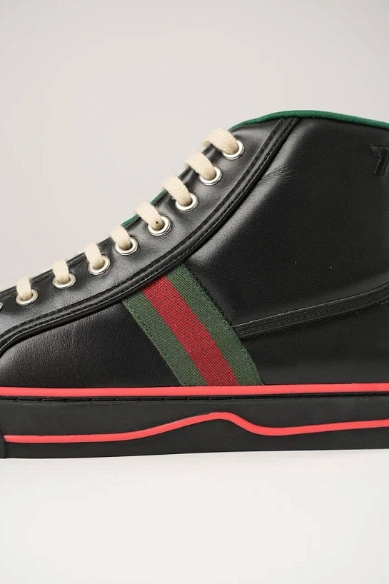 Мужские кроссовки Gucci Tennis 1977 high-top - Black