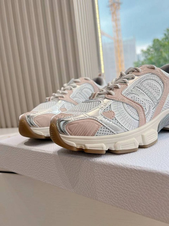 Женские кроссовки Dior Chrono Premium - Beige