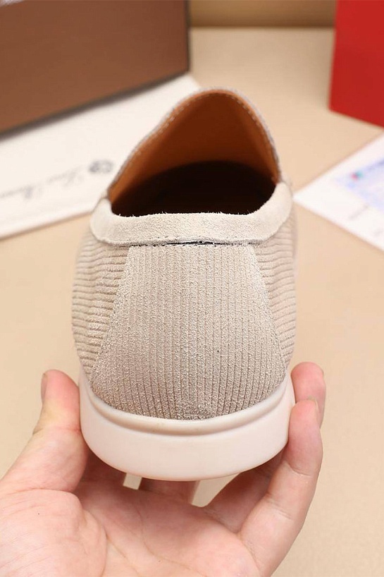 Мужские лоферы Loro Piana Summer Walk - Beige