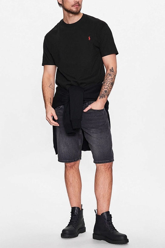 Чёрная футболка Роlо Ralрh Lаurеn basic