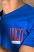 Мужская синяя футболка Hugo Boss
