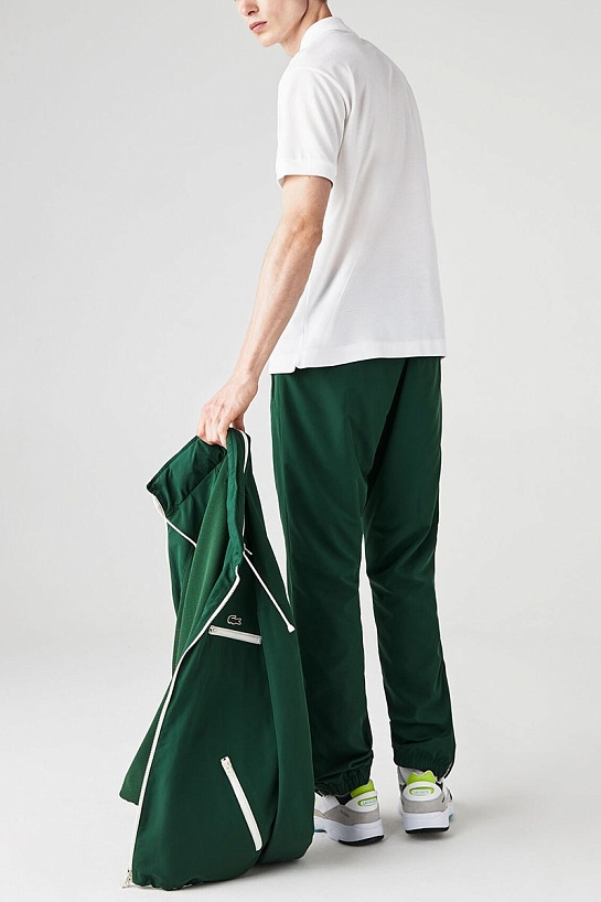 Мужское белое поло Lacoste Classic Fit