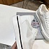 Комбинированные кроссовки Prada logo-stripe - White