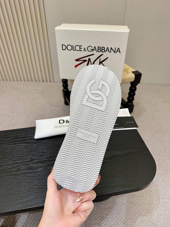 Мужские кроссовки Dolce & Gabbana Cushion - White