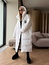 Женская пуховая куртка Balenciaga Premium - White