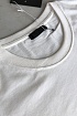 Белая мужская футболка Prada embossed logo