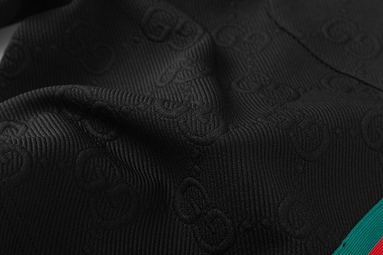 Мужские чёрные шорты Gucci GG Jacquard