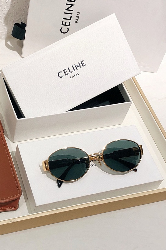 Солнцезащитные очки Celine Triomphe Metal