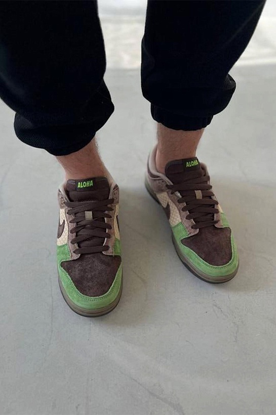 Кроссовки Kickshawaii x Nike SB Dunk Low Aloha