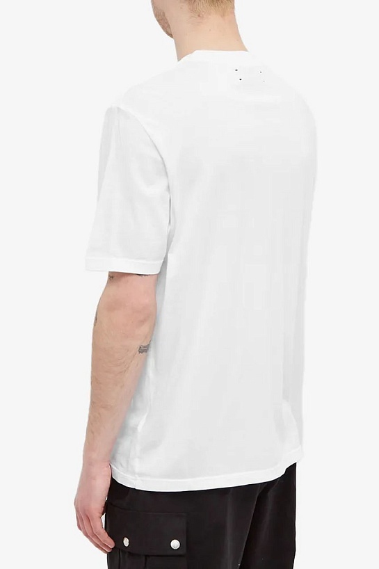 Белая оверсайз футболка Amiri Hibiscus Logo