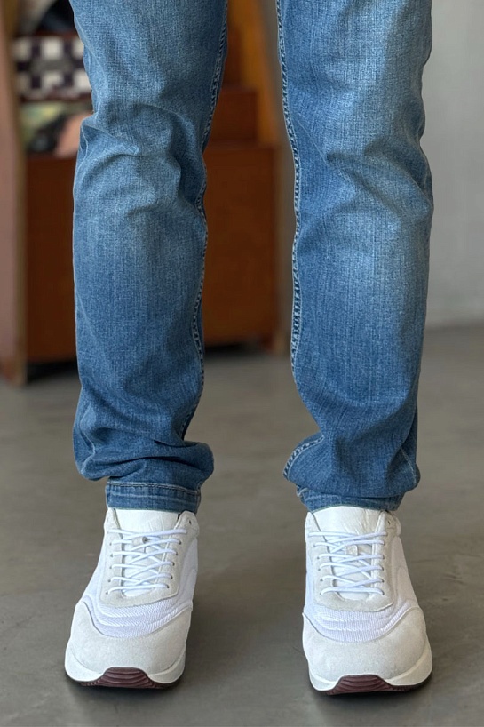 Мужские кроссовки Loro Piana Week End Walk - White