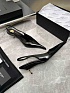 Женские кожаные туфли на каблуке Yves Saint Laurent premium