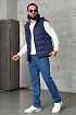 Мужской синий жилет Tommy Hilfiger