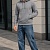 Мужское худи Diesel S-Ginn-Hood-D - Grey