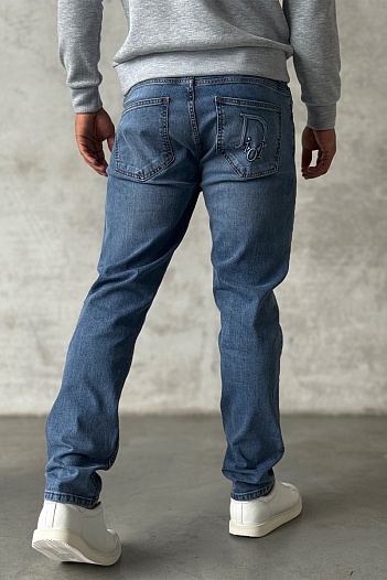 Мужские синие джинсы Dior   