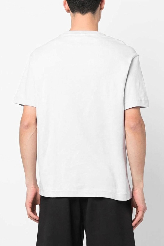 Белая футболка Calvin Klein embossed logo