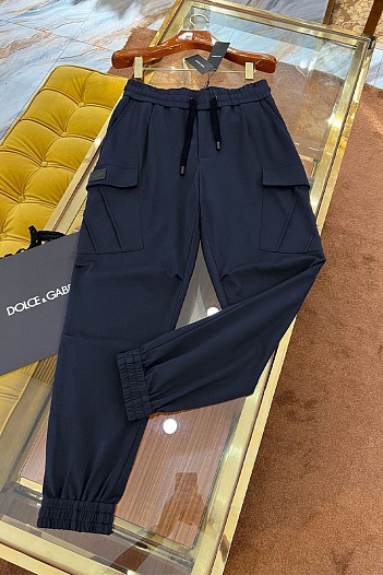 Мужские джоггеры Dolce & Gabbana Premium - Navy   