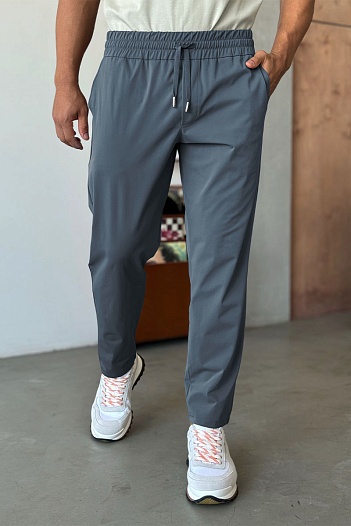 Мужские штаны Prada серого цвета   