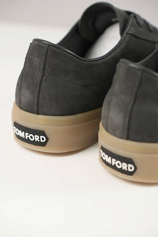Замшевые кроссовки Tom Ford Cambridge - Grey