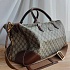 Дорожная сумка Gucci Interlocking G Duffle Bag in Beige 40x25 см