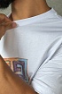 Белая оверсайз футболка Givenchy 4G Sun Print