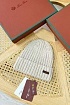 Мужская шапка Loro Piana Niseko Premium - Beige
