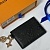 Кожаный кардхолдер Louis Vuitton Charms Vivienne Premium 7.3x0.3x10.2 см