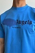 Оверсайз футболка Palm Angels Istanbul - Blue