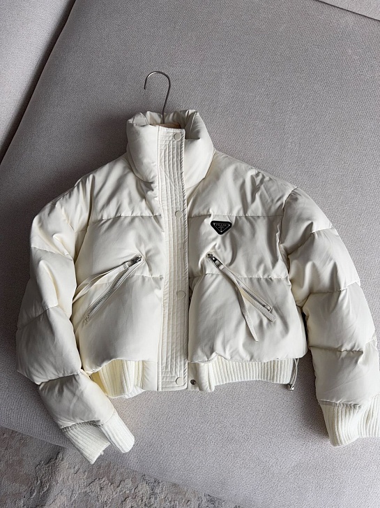 Женская куртка Prada premium - White