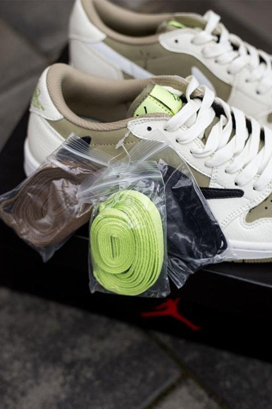 Кроссовки Travis Scott x Nike Air Jordan 1 Low Golf