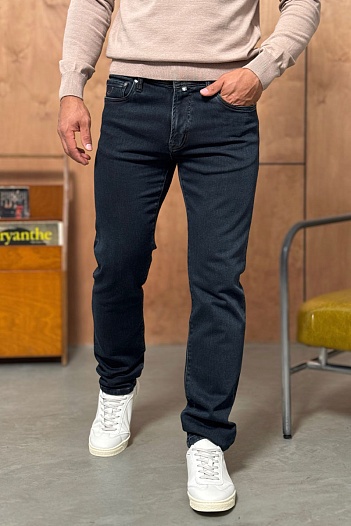 Мужские тёмно-синие джинсы Jacob Cohen regular fit   