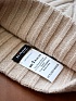 Кашемировая шапка Kiton premium - Beige