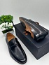 Чёрные кожаные лоферы Zegna