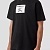 Чёрная футболка Burberry Roundwood Label