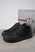 Мужские кроссовки Prada logo-plaque - Black