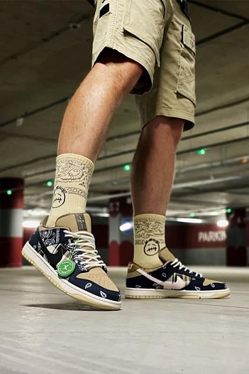 Кроссовки Nike SB Dunk Low x Travis Scott "Cactus Jack"   