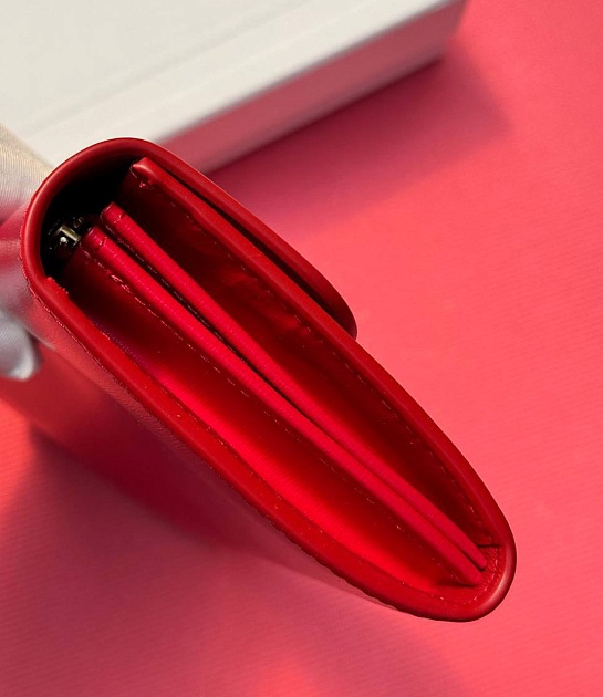 Портмоне Celine Tromphe Premium 19x10x3 см - Red