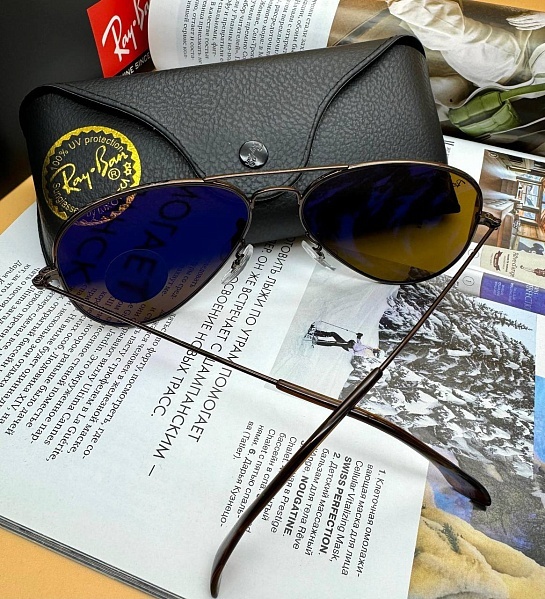Солнцезащитные очки Ray-Ban Aviator Large Metal