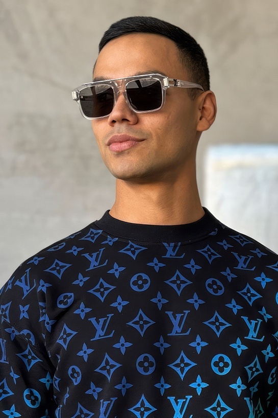 Солнцезащитные очки Louis Vuitton с прозрачной оправой