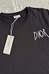 Мужская чёрная футболка Dior