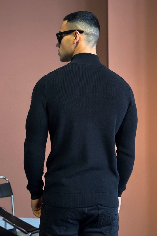 Мужской чёрный свитер Paul & Shark