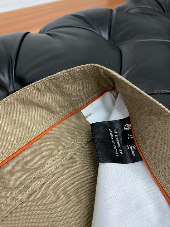 Джинсы бежевого цвета Loro Piana Premium